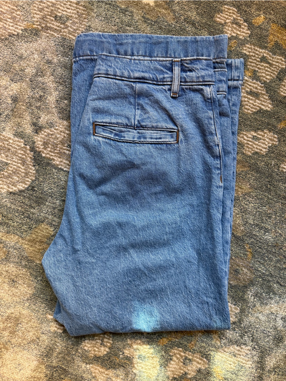 LOFT Palmer Wide Leg Jeans